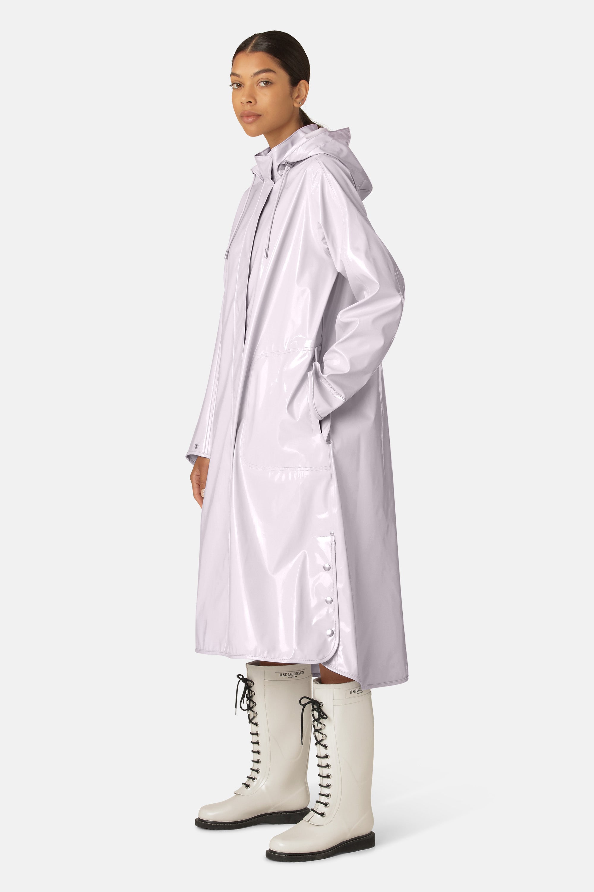 Ilse Jacobsen Hornbæk Rain Regenmantel Raincoat 557 Thistle